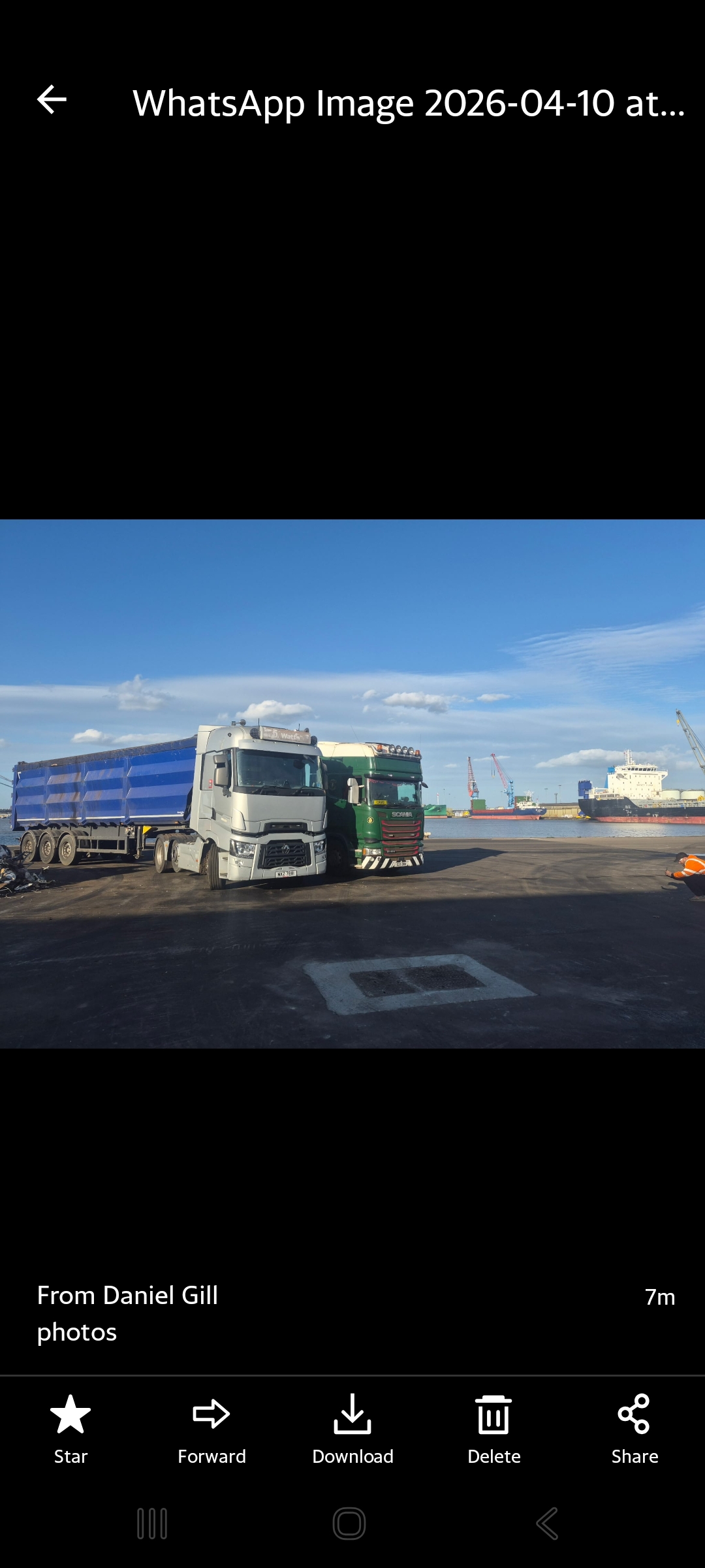 DHM Gill Transport fleet vehicle 4